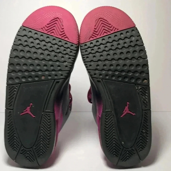 Jordan Flight Origin 2 GG Grey & Fuchsia Shoes - Picture 9 of 10